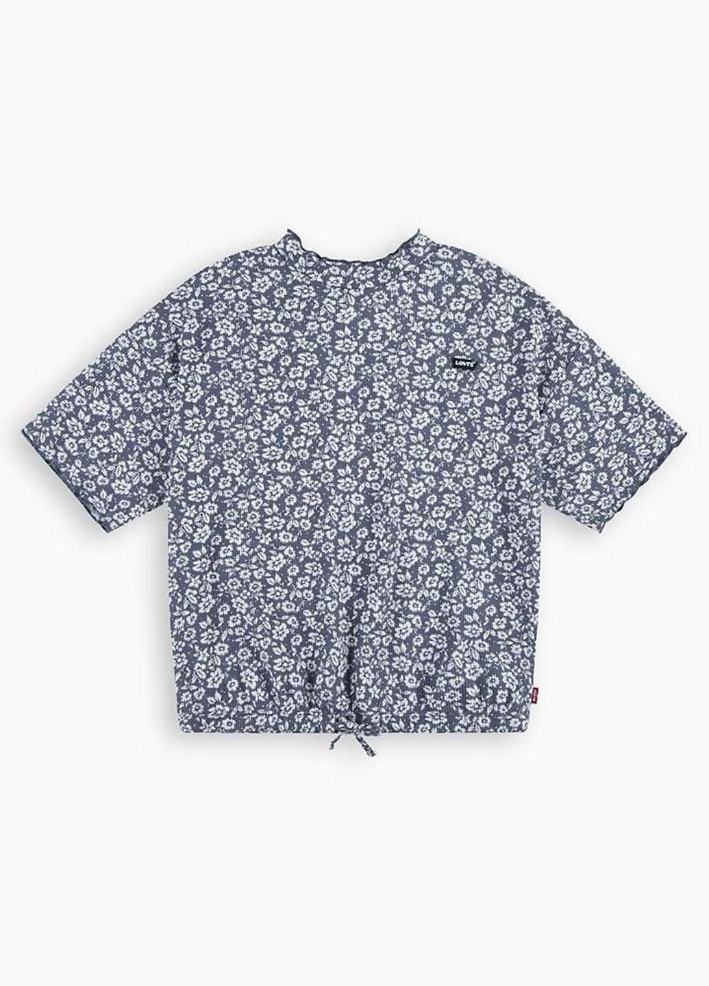 Синяя летняя футболка Levi's