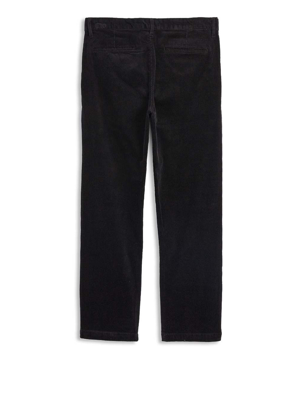 Черные кэжуал демисезонные прямые брюки C&A