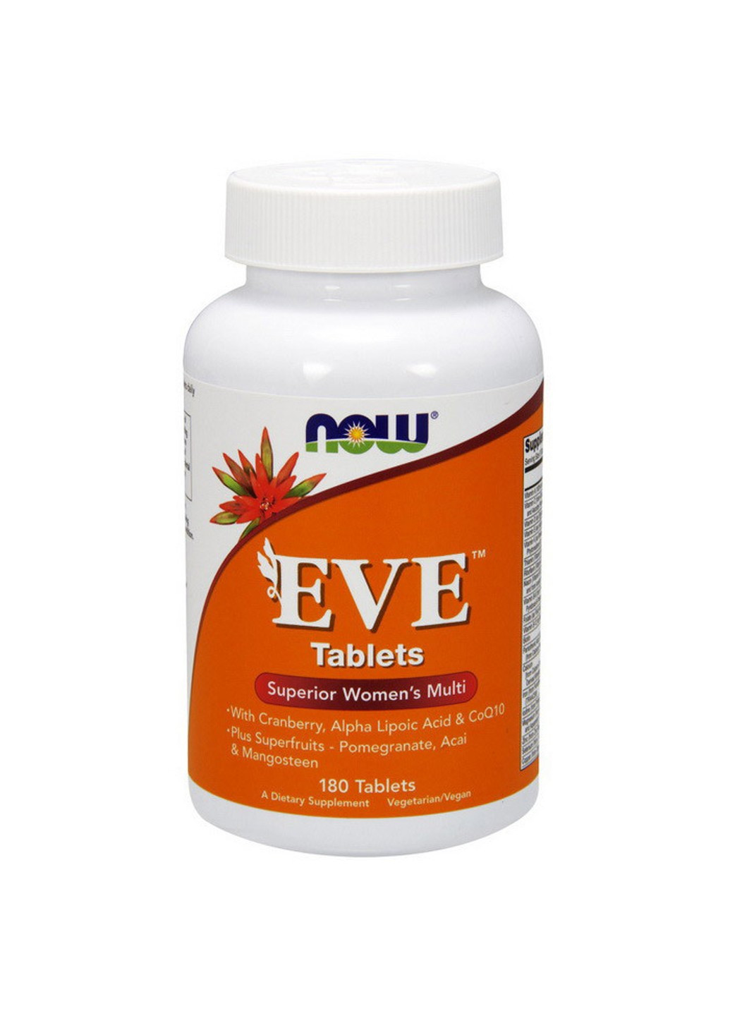 Витамины для женщин EVE (180 таб) нау фудс ева Now Foods (255409965)