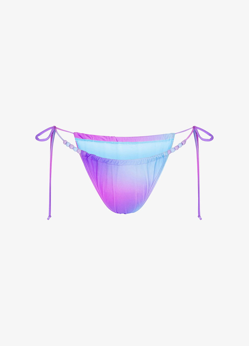 Фиолетовые купальные трусики градиентные ("омбре") Moda Minx
