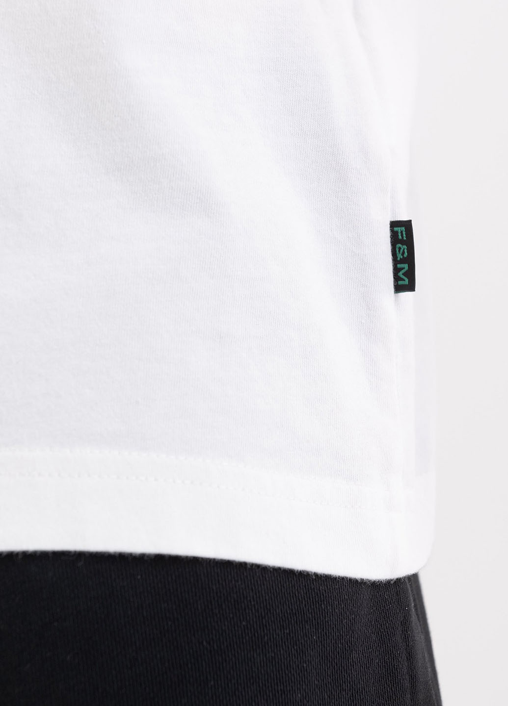 Белая футболка Franklin & Marshall