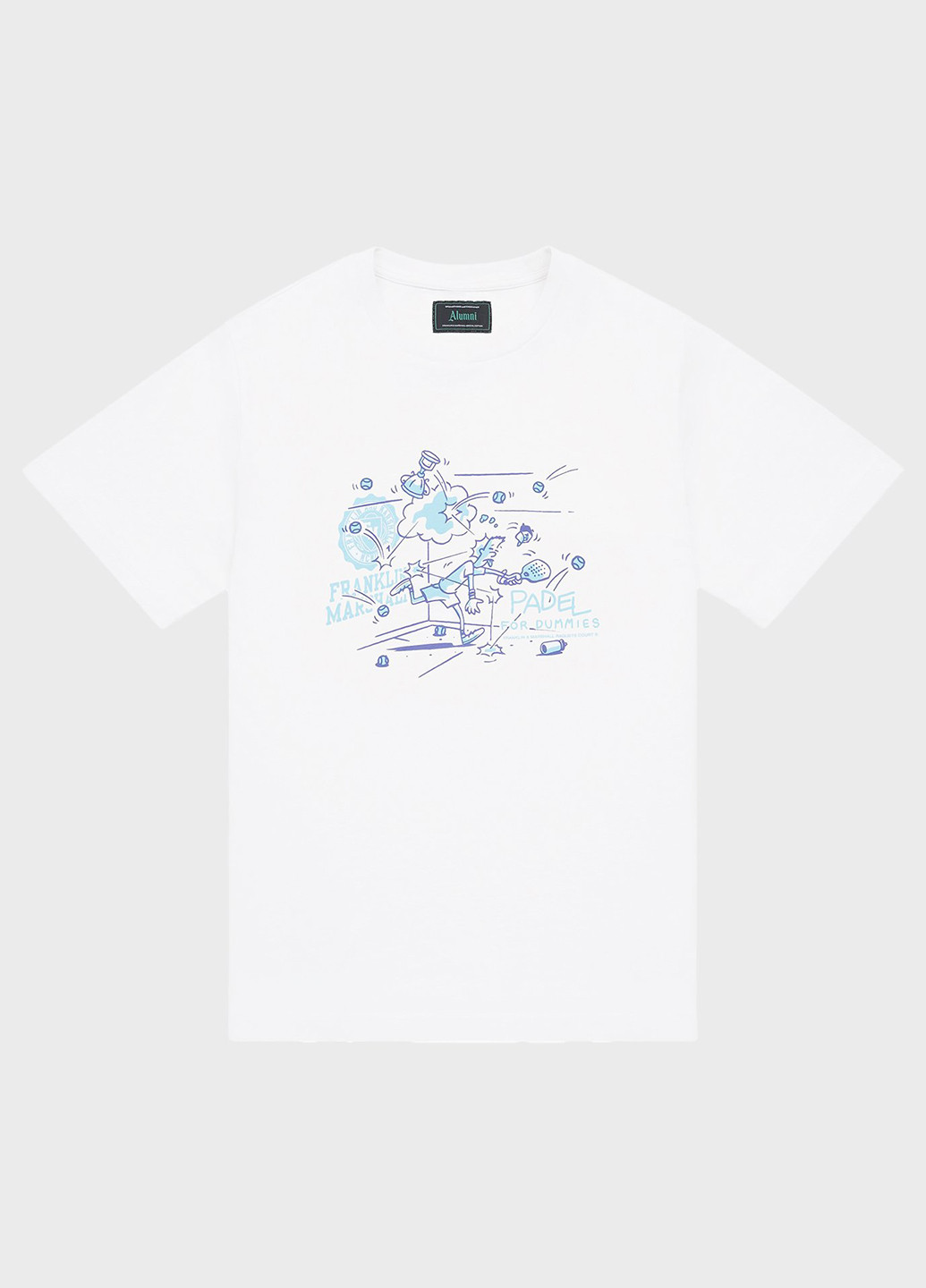 Белая футболка Franklin & Marshall