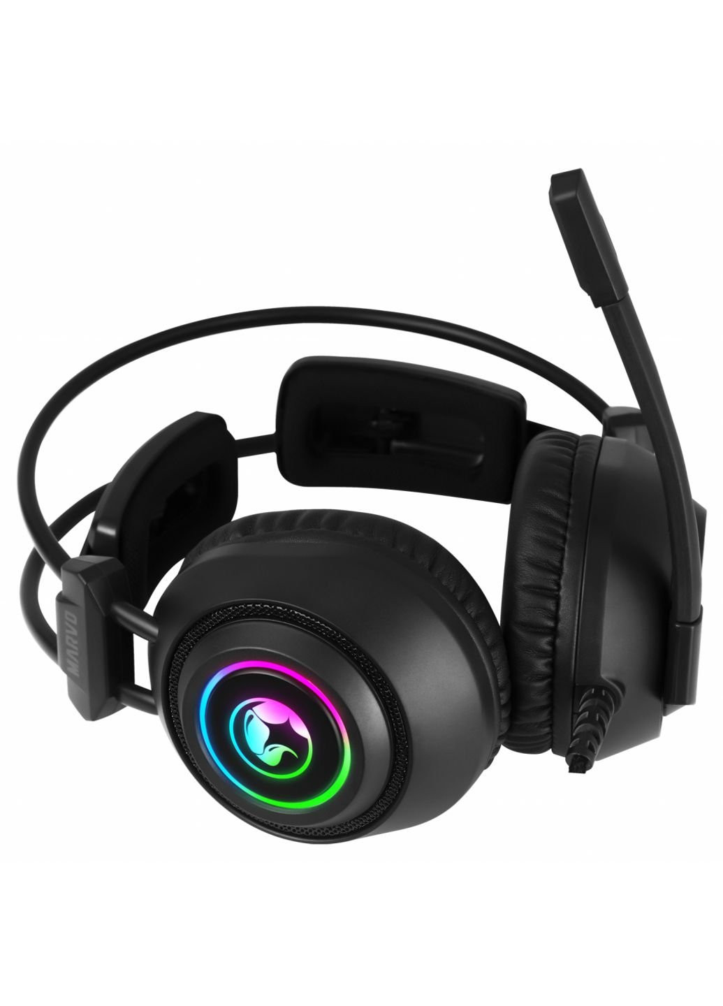 Наушники (HG9056) Marvo HG9056 7 colors-LED 7.1 Black (253546005)