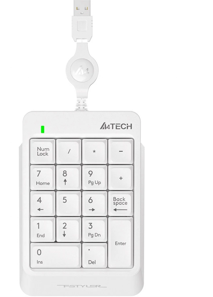 Клавіатура FK13 White A4Tech (253546696)