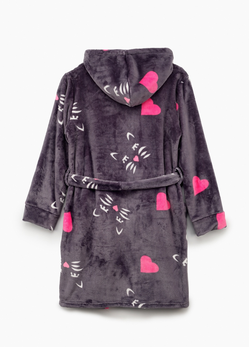 Халат женский 0227 котики Серый shop (2000989193999) Barwa (254736931)