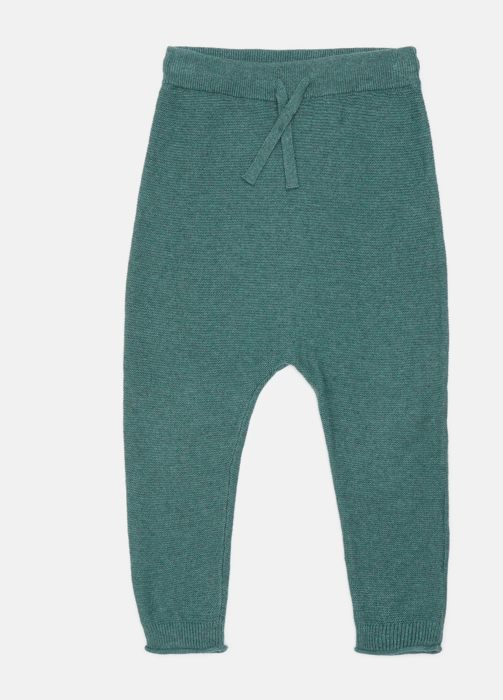 Зеленые кэжуал демисезонные брюки H&M