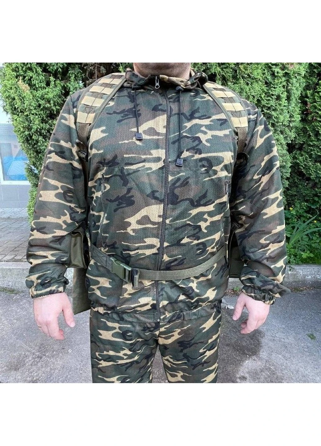 РПС система MOLLE + підсумки 6600 ЗСУ (ЗСУ) Розвантажувальна поясна система зелена Power (254441426)