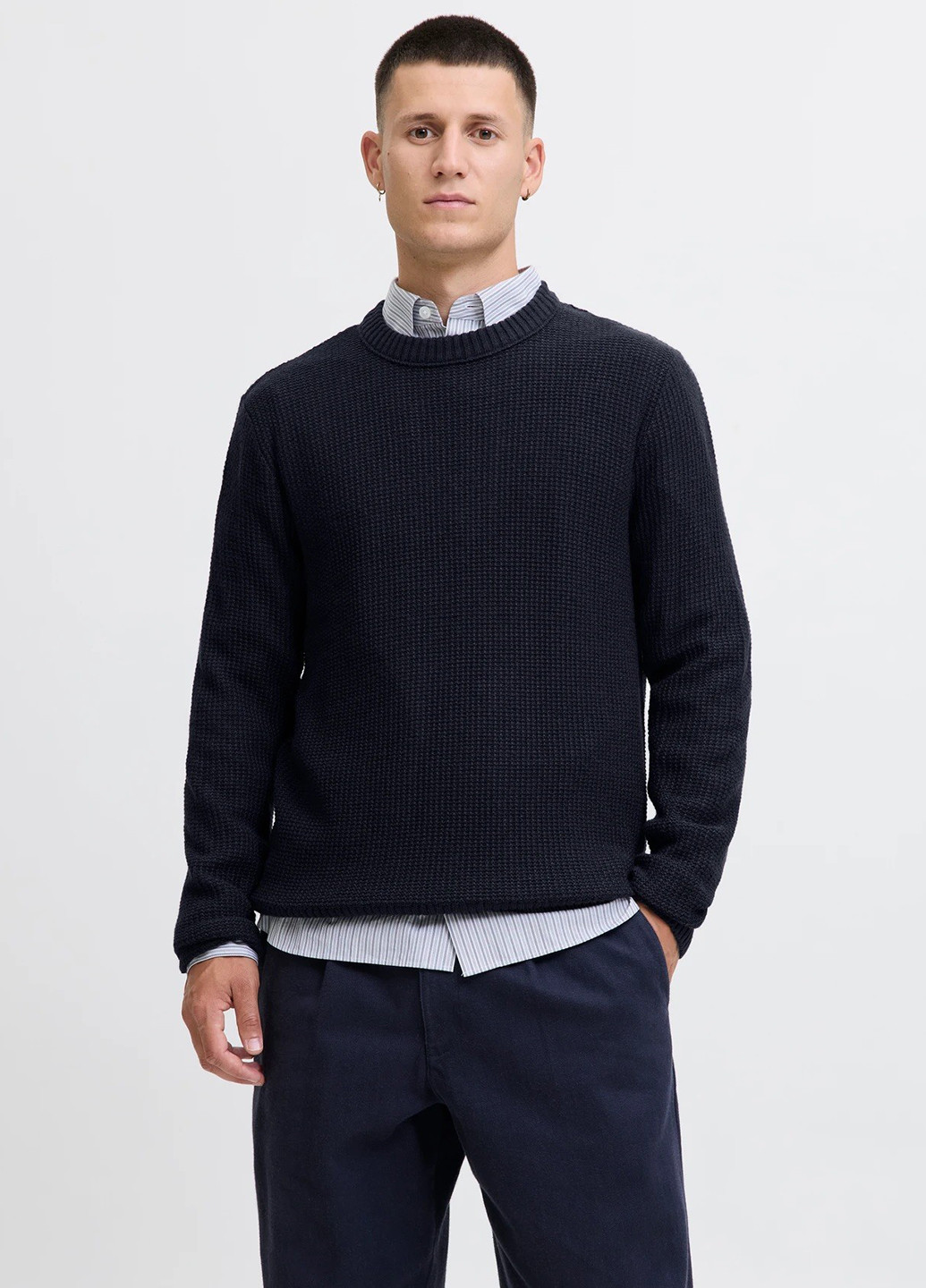 Темно-синій демісезонний джемпер джемпер Jack & Jones