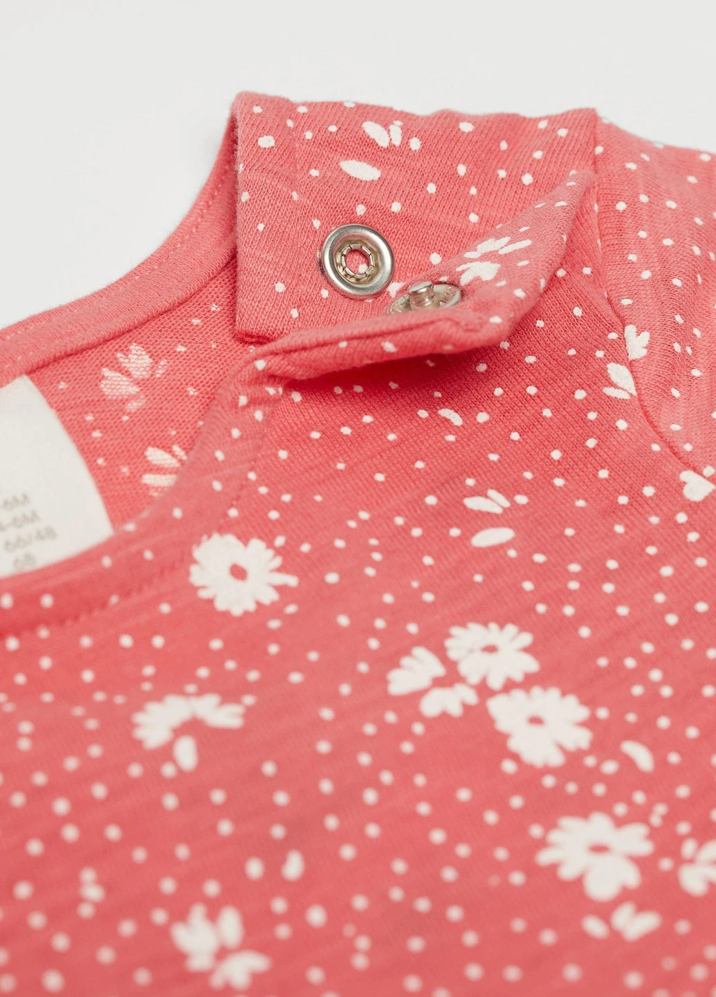 Коралова сукня демісезон,кораловий в білі візерунки, H&M (255192246)
