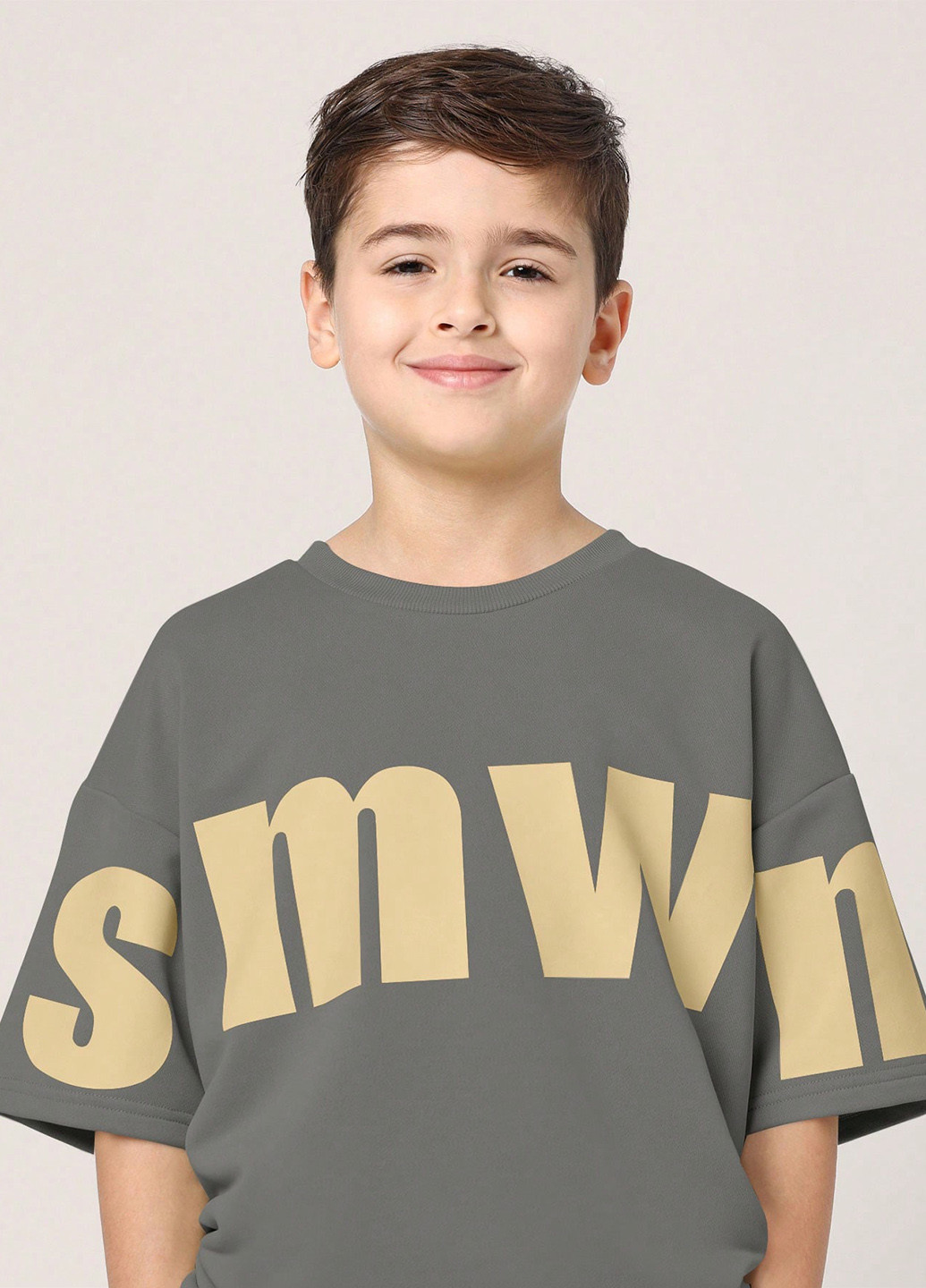 Комбінований літній комплект (футболка, шорти) SHEIN