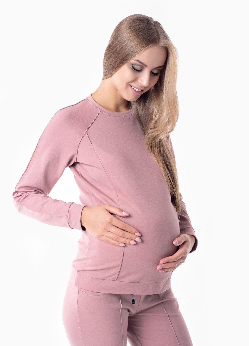 Костюм (свитшот, брюки) Lullababe костюм для кормящих и беременных с потайными замочками (151630204)