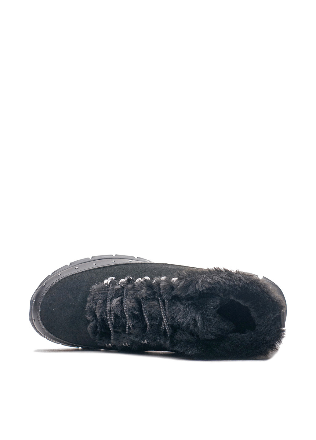Осенние ботинки Skechers с мехом, с заклепками из искусственной кожи