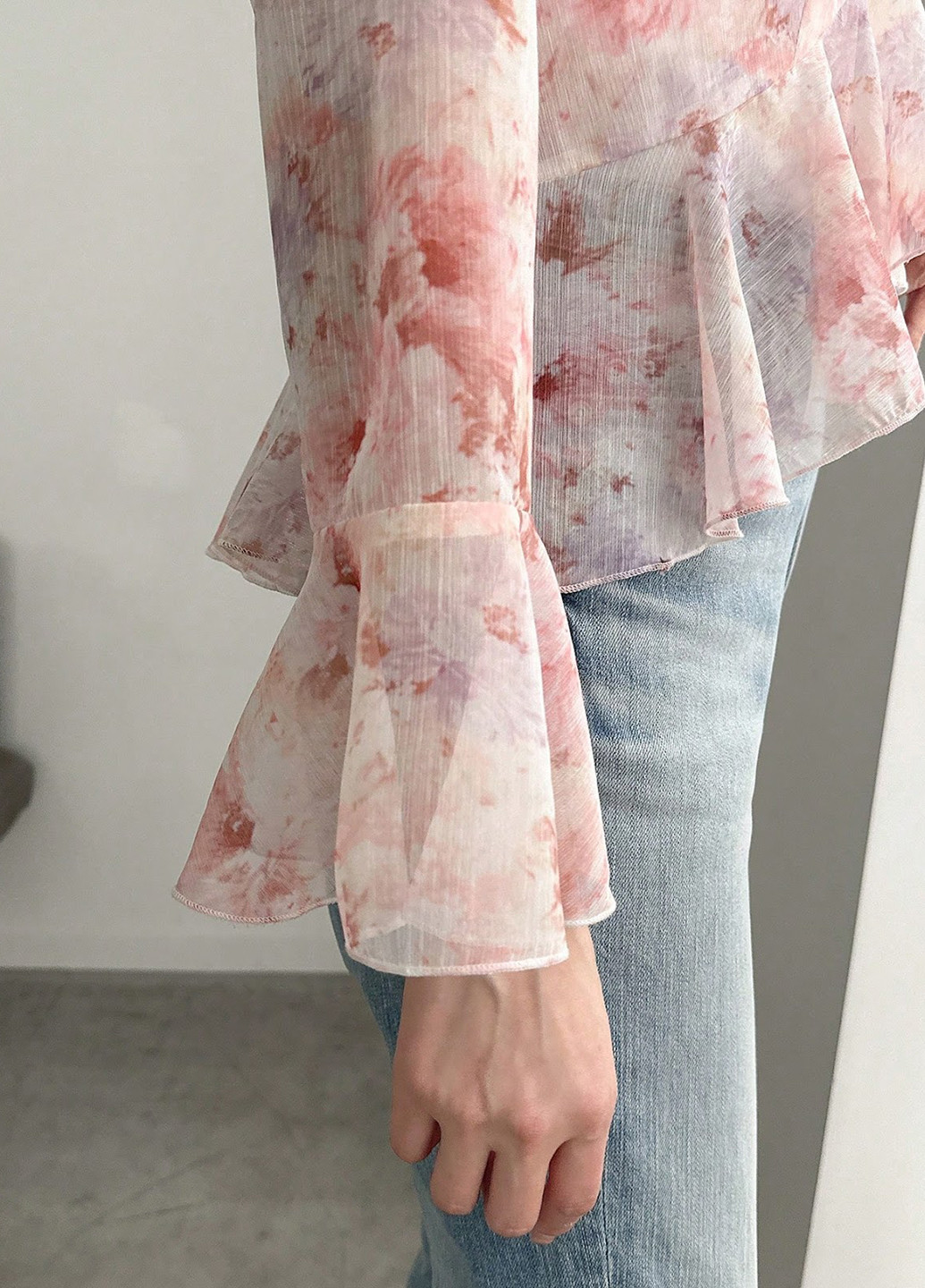 Розовая блуза SHEIN