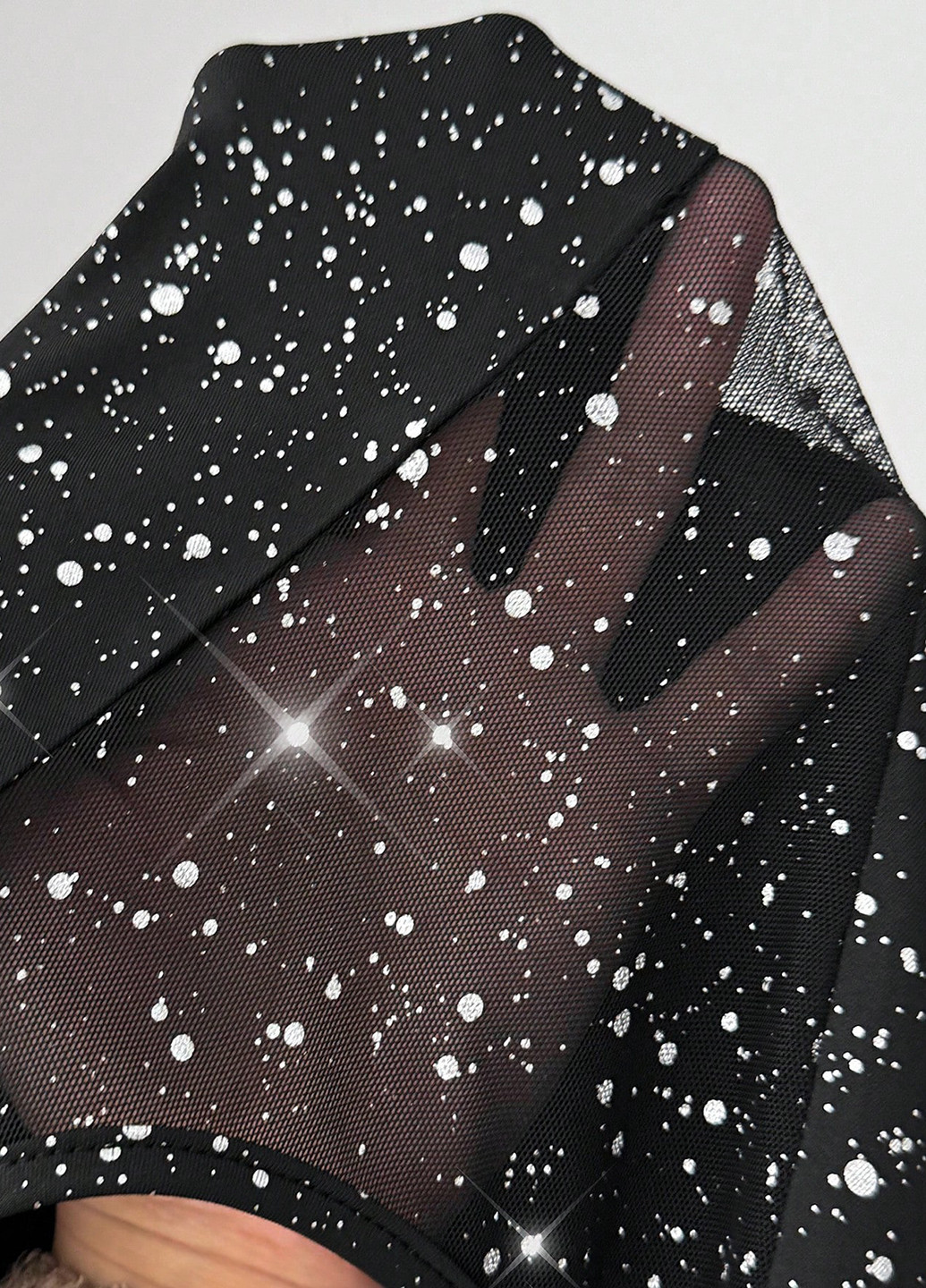 Чёрная блуза SHEIN