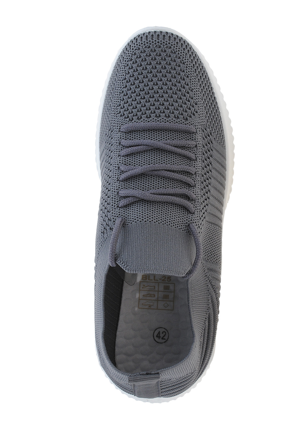 Серые демисезонные кроссовки bll-25-3 grey BDDS