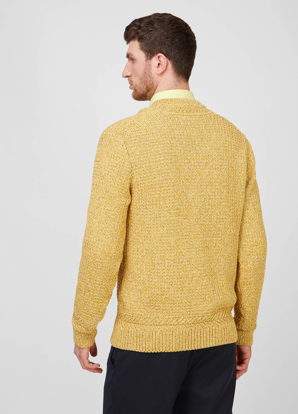 Жовтий демісезонний пуловер пуловер Gant
