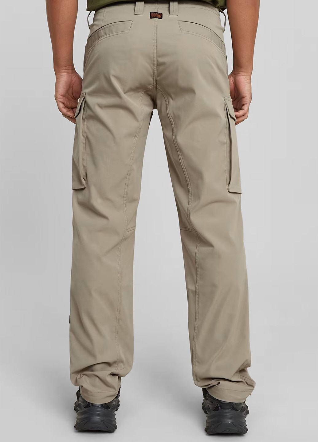 Бежевые кэжуал демисезонные карго брюки G-Star Raw