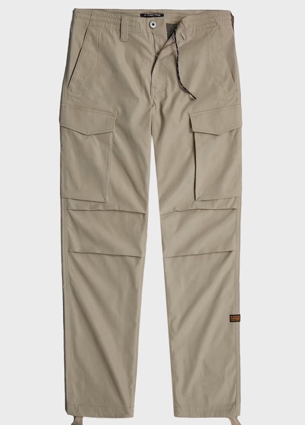 Бежевые кэжуал демисезонные карго брюки G-Star Raw