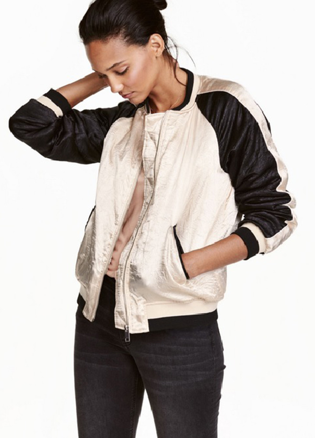 Бомбер H&M на молнии (319319436)