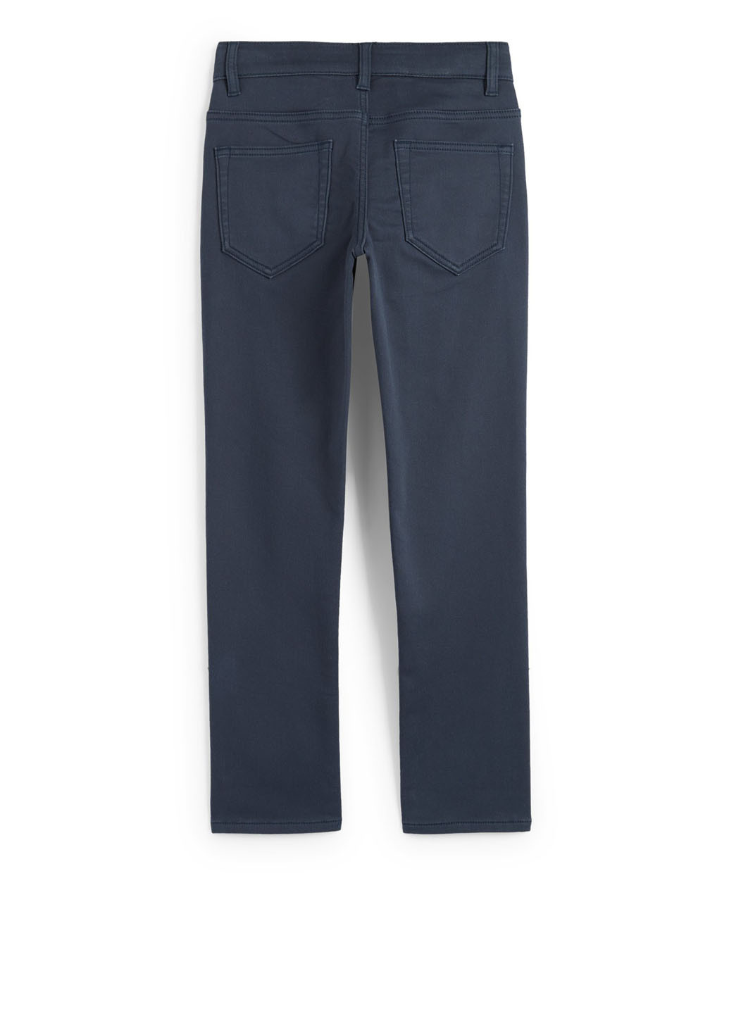 Темно-синие зимние зауженные джинсы C&A