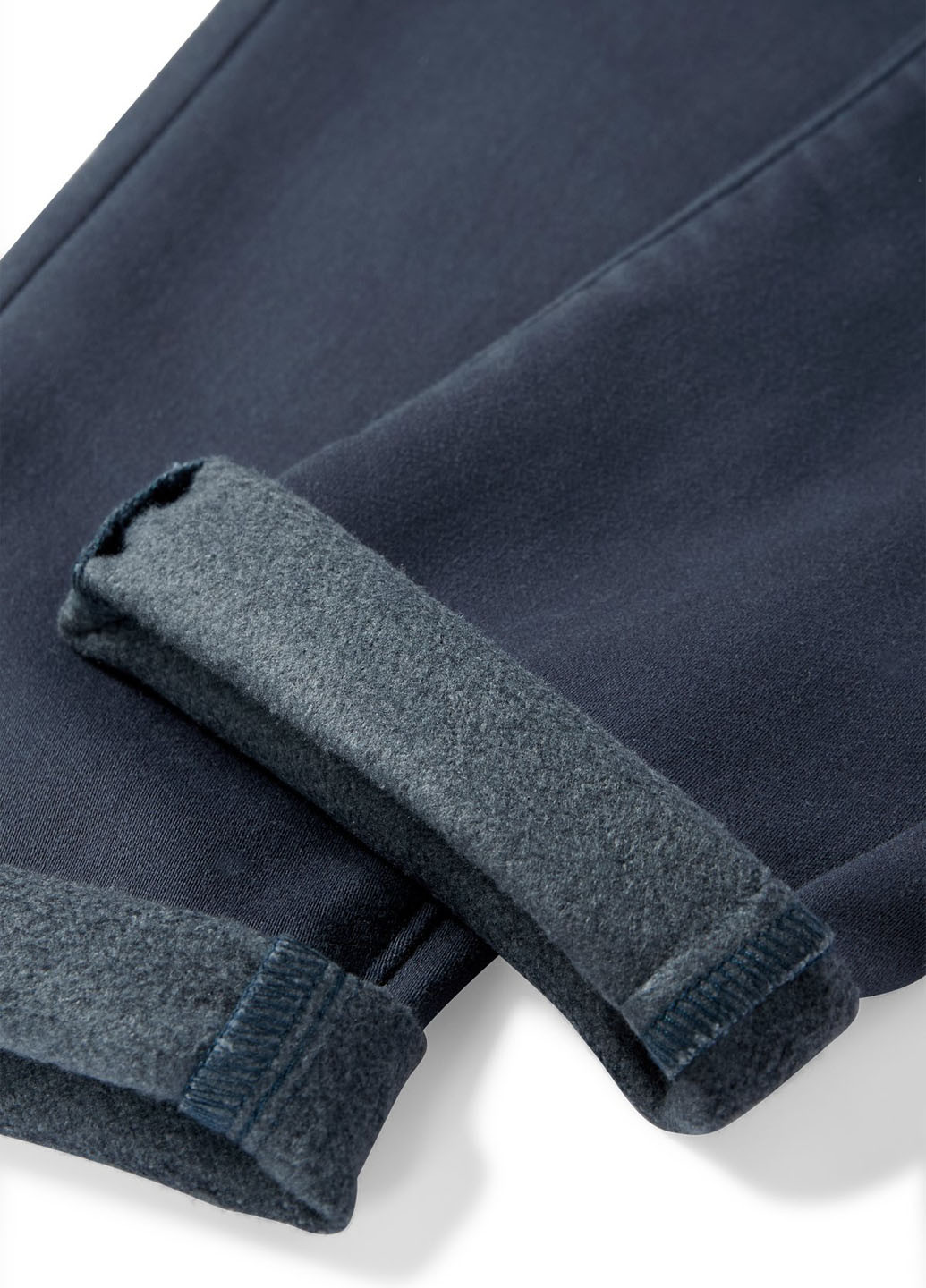 Темно-синие зимние зауженные джинсы C&A