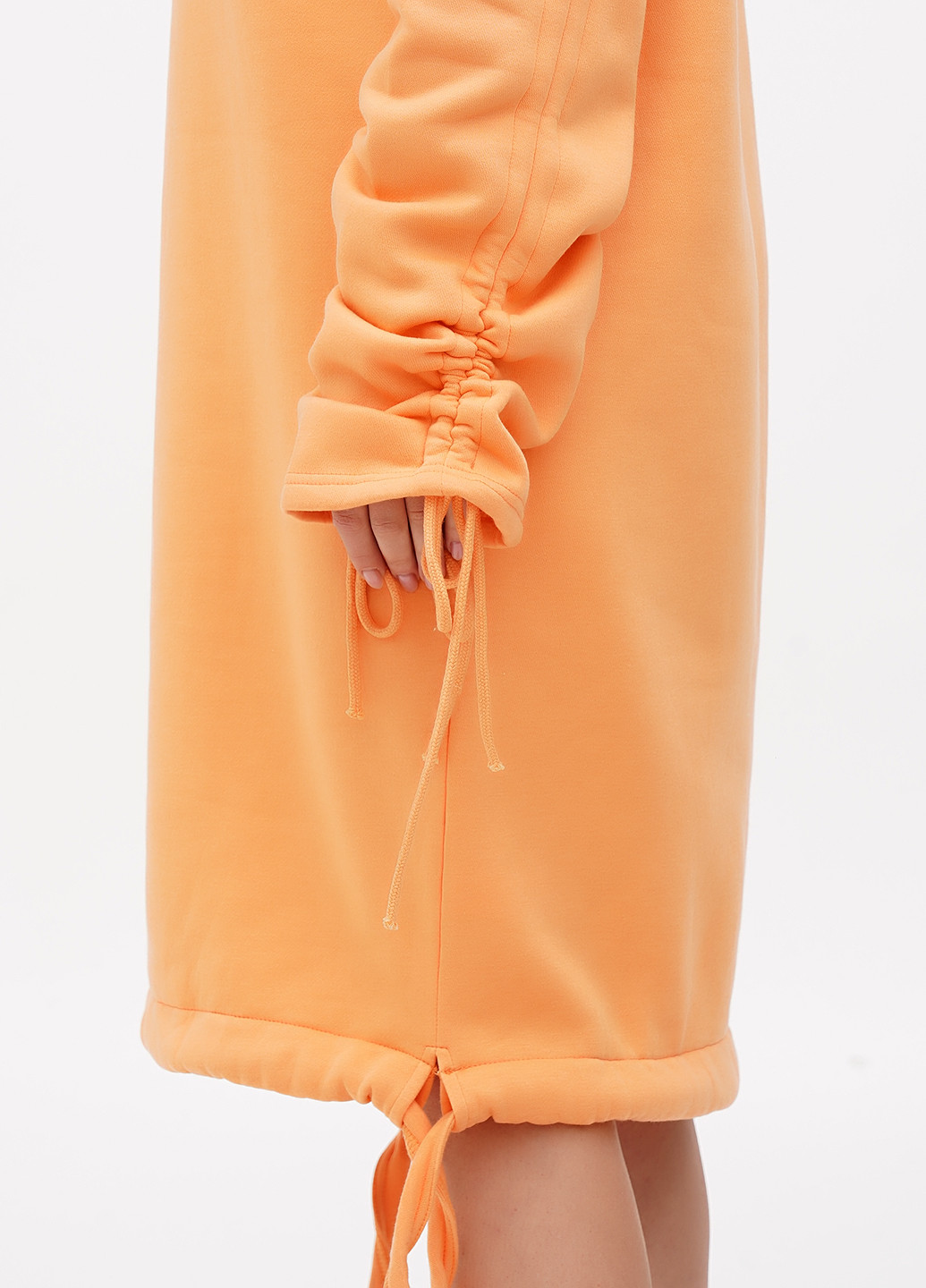 Помаранчева кежуал сукня сукня-світшот Boohoo однотонна