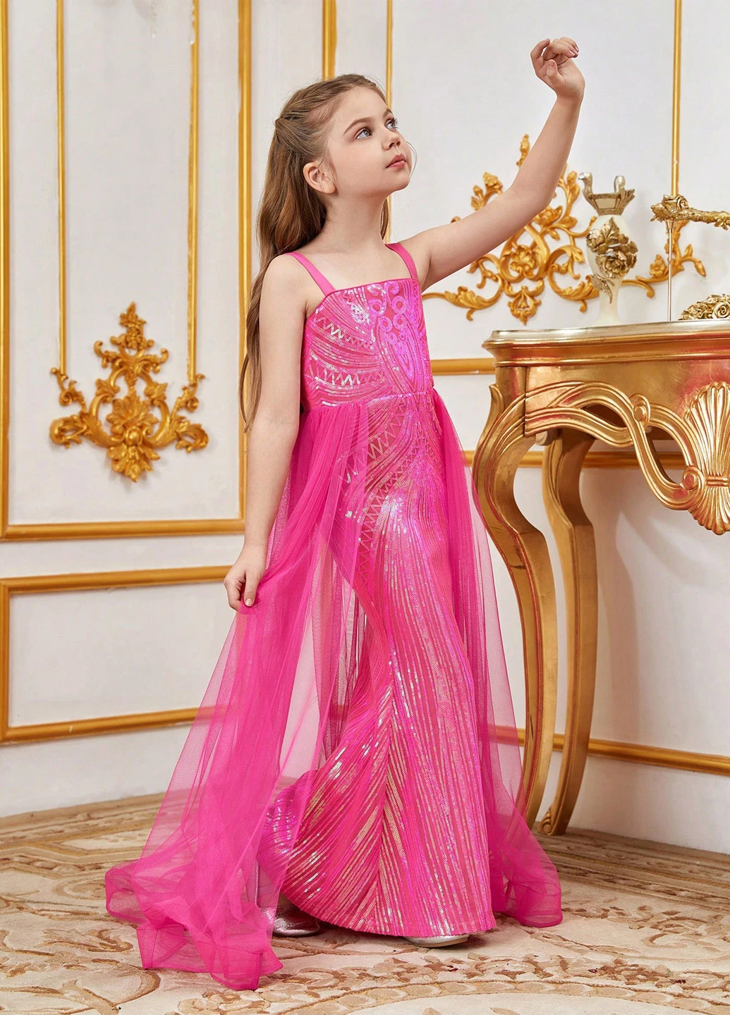 Розовое платье SHEIN (311527447)