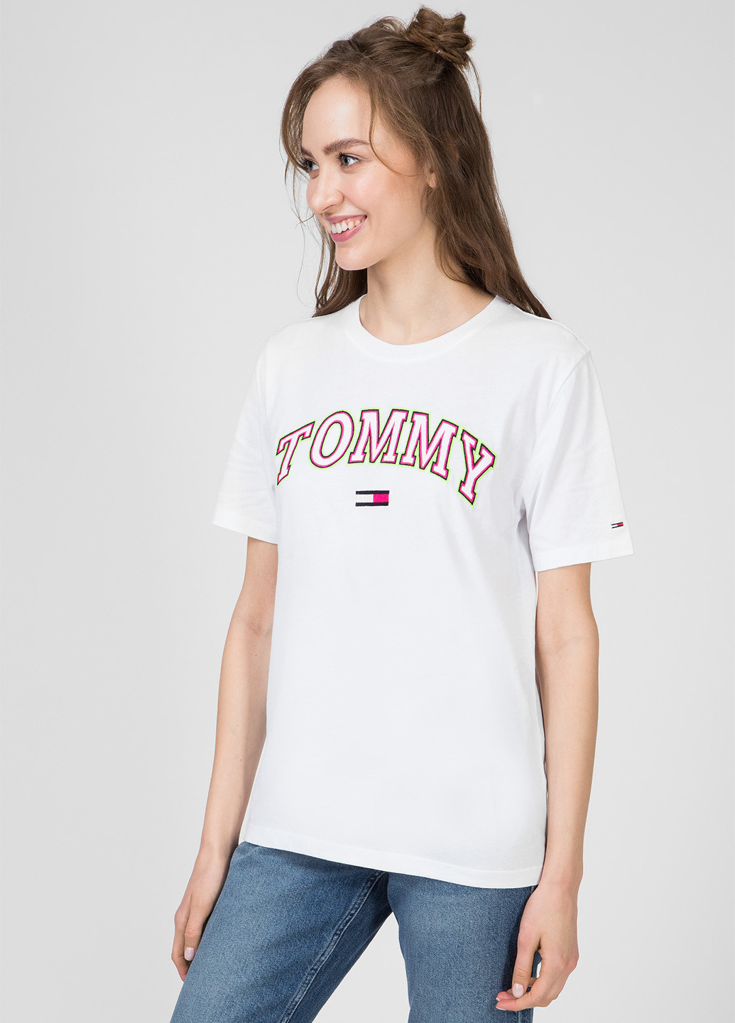 Біла літня футболка Tommy Hilfiger