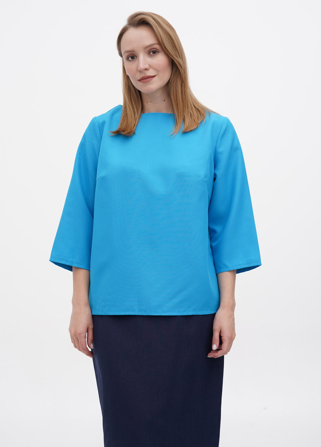Голубая блуза Laura Bettini