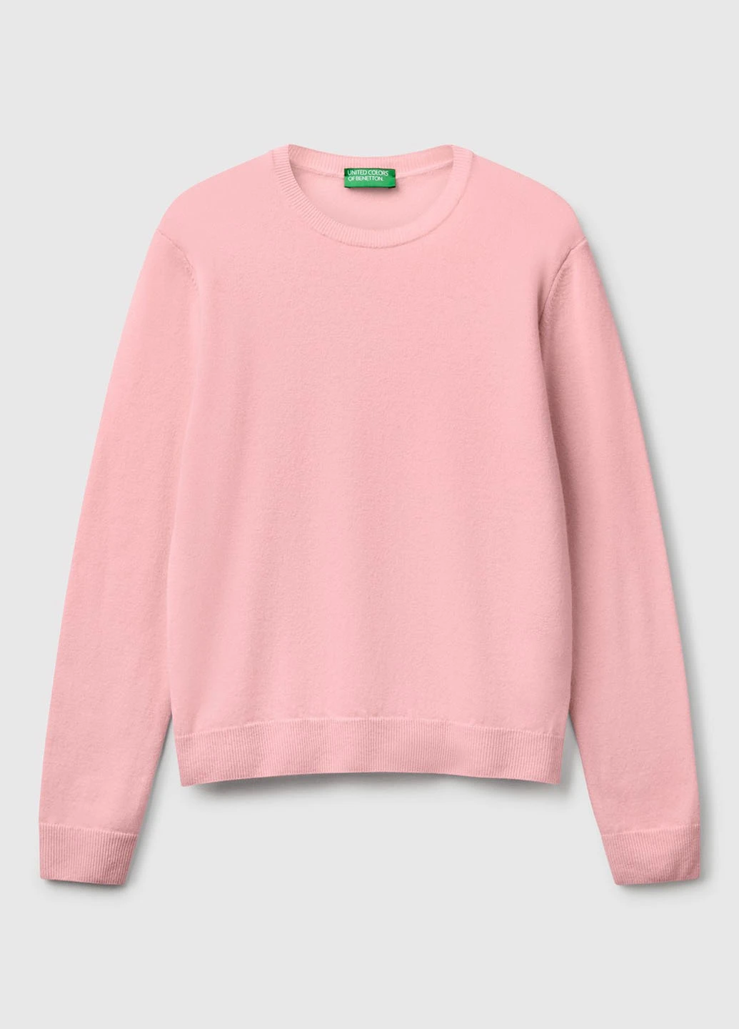 Светло-розовый демисезонный джемпер джемпер United Colors of Benetton