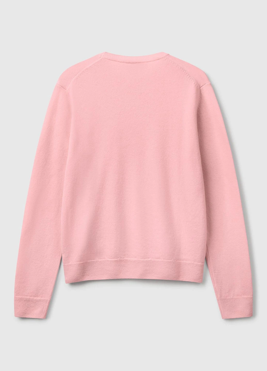 Светло-розовый демисезонный джемпер джемпер United Colors of Benetton