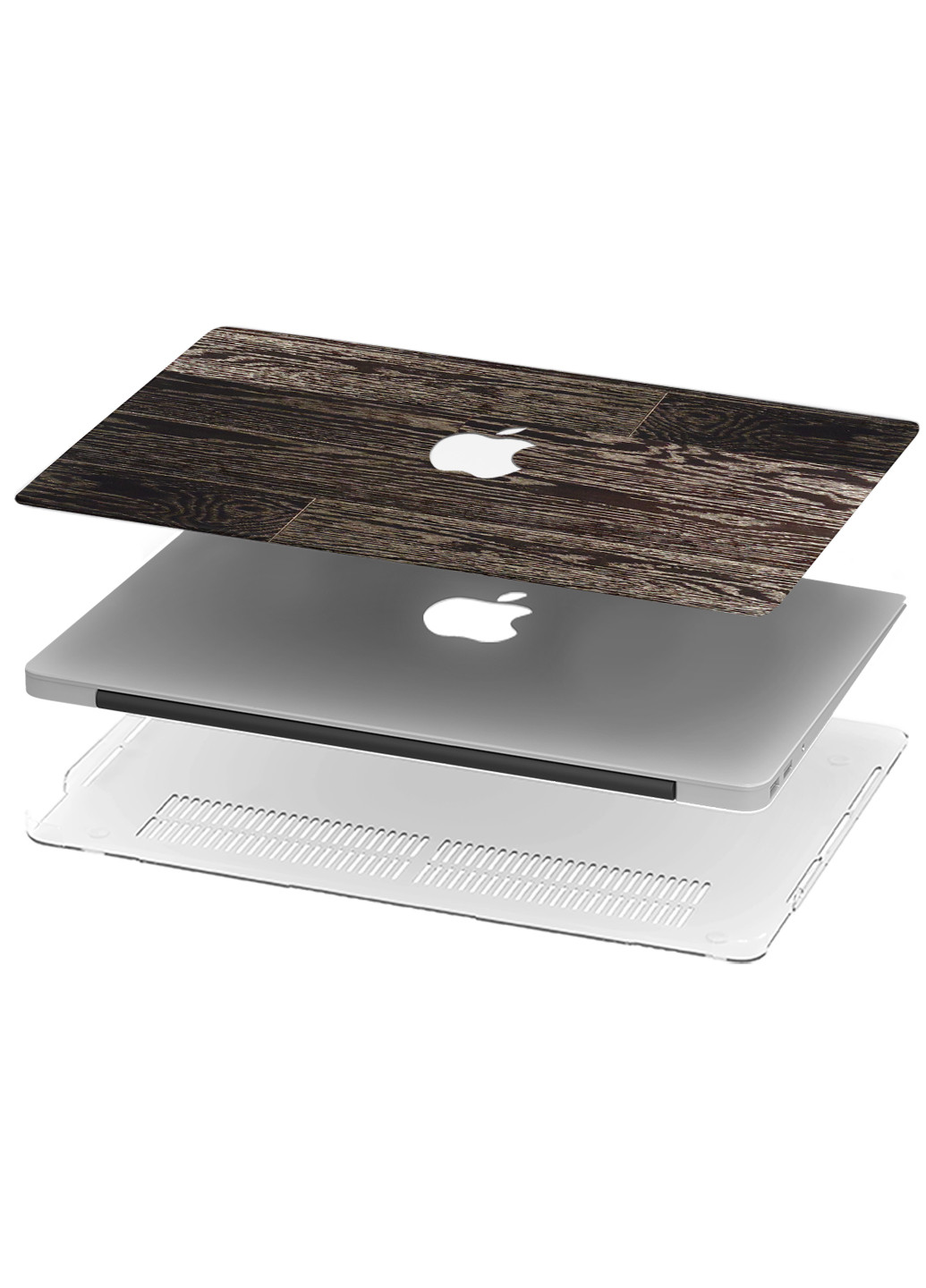 Чохол пластиковий для Apple MacBook Pro Retina 15 A1398 Дерево (Wood) (6353-1845) MobiPrint (218539148)
