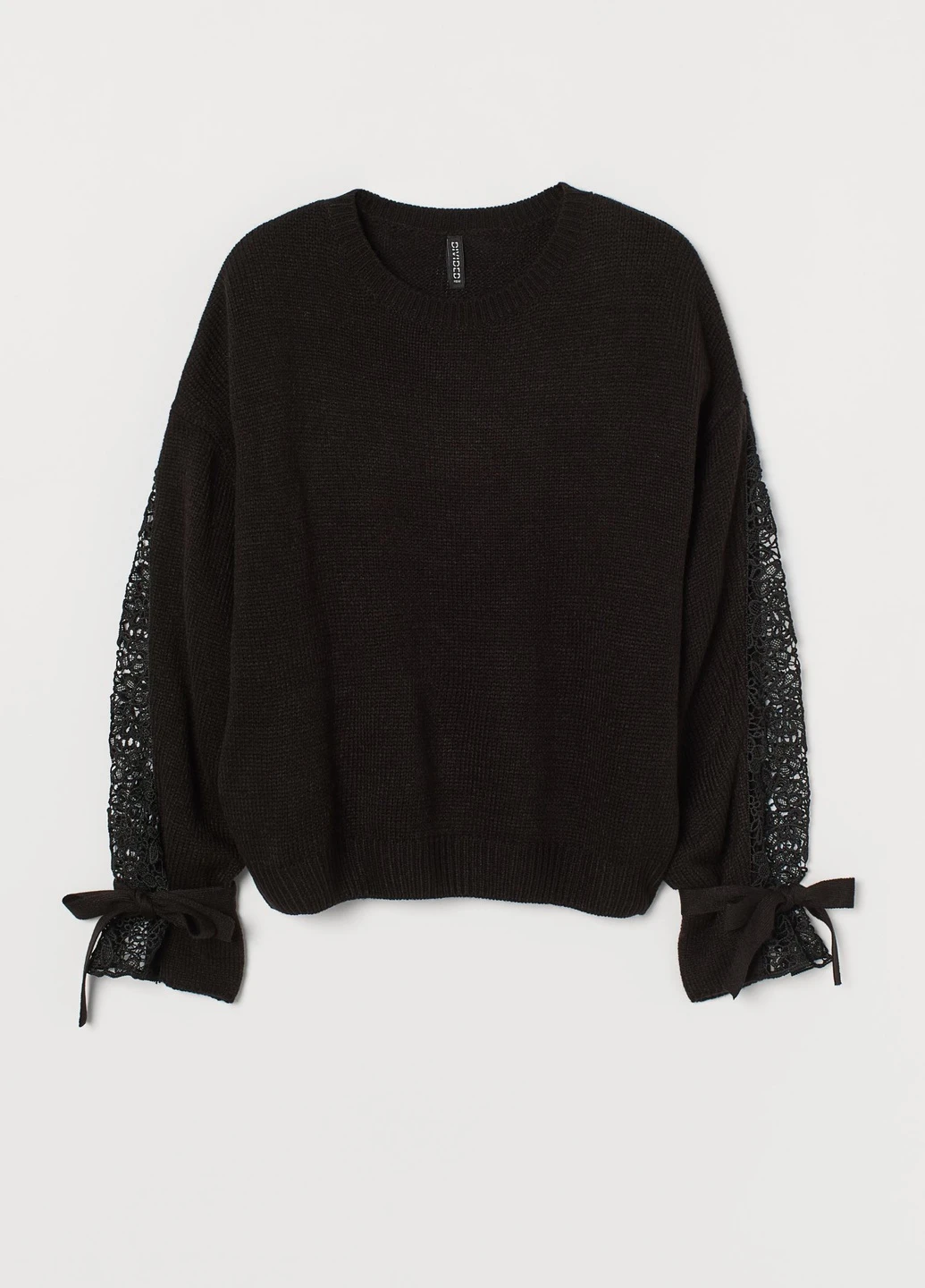 Джемпер с кружевной отделкой H&M (251956950)