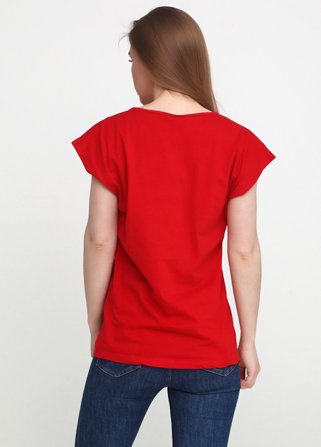 Червона літня футболка Kafkame