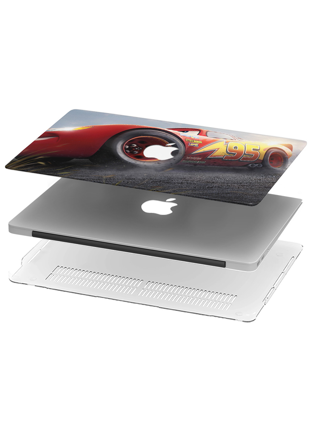 Чехол пластиковый для Apple MacBook Pro Retina 13 A1502 / А1425 Тачки (Cars) (6352-1728) MobiPrint (218539404)