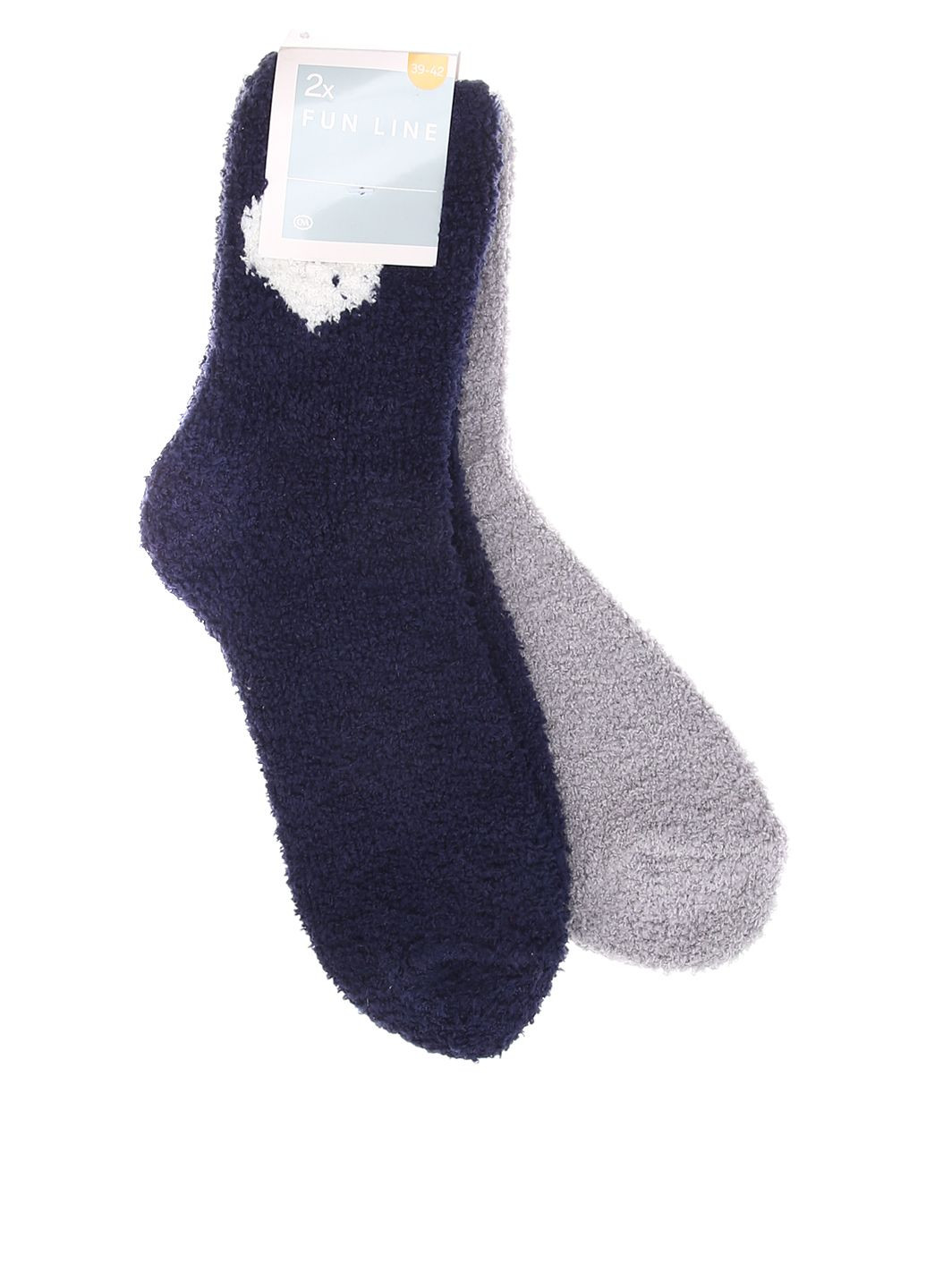 Шкарпетки (2 пари) C&A однотонні сині повсякденні
