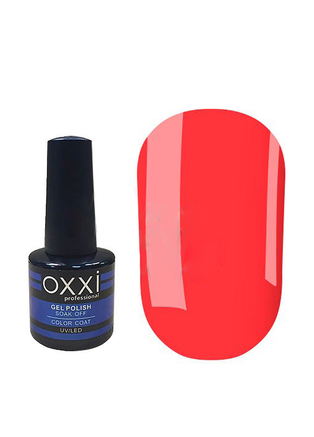 Гель-лак для нігтів №024 (оранжево-червоний), 8 мл OXXI (82320374)