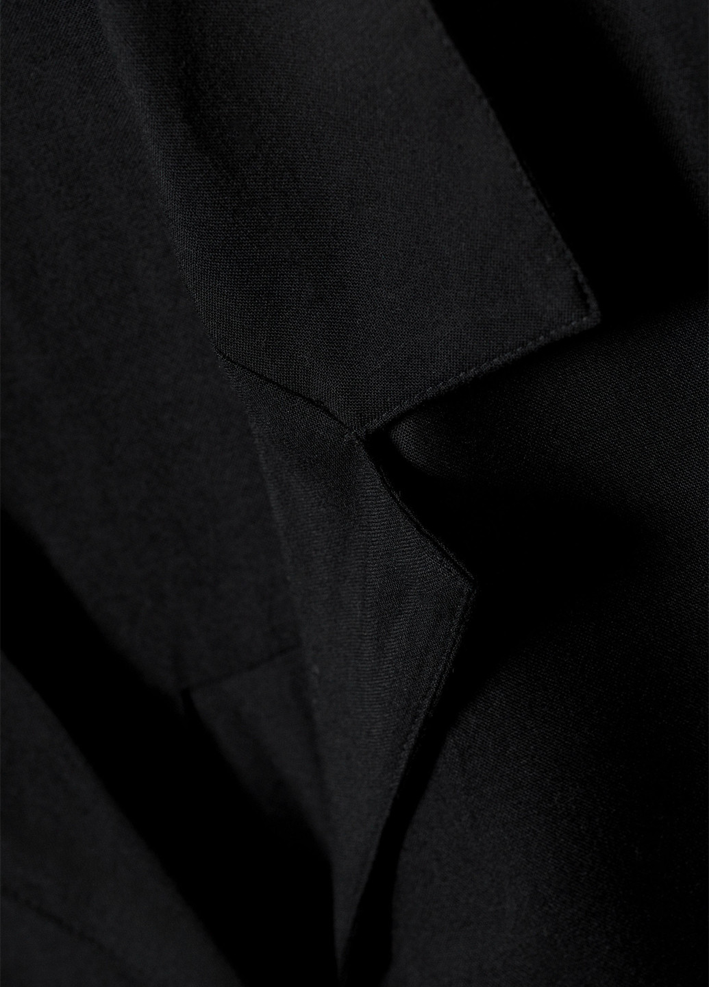 Черная кэжуал рубашка однотонная Monki