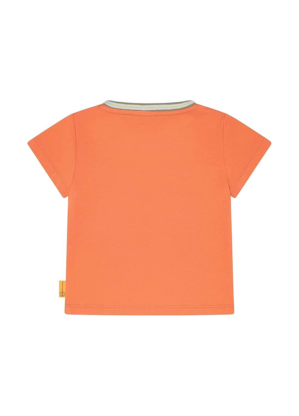 Светло-оранжевая летняя футболка Steiff