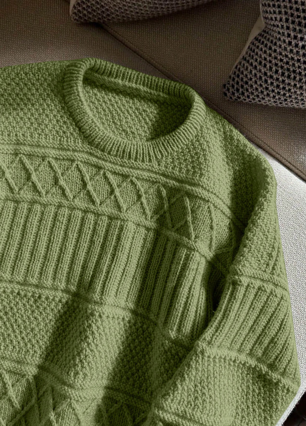 Світло-зелений демісезонний джемпер джемпер SHEIN