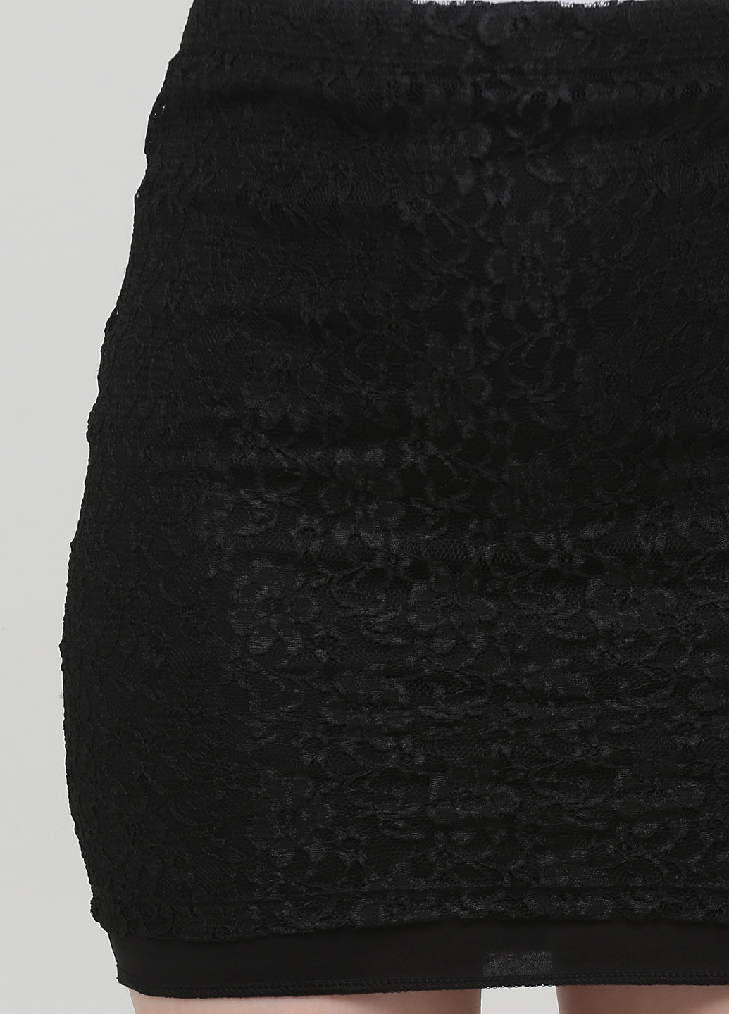Черная кэжуал однотонная юбка NLY