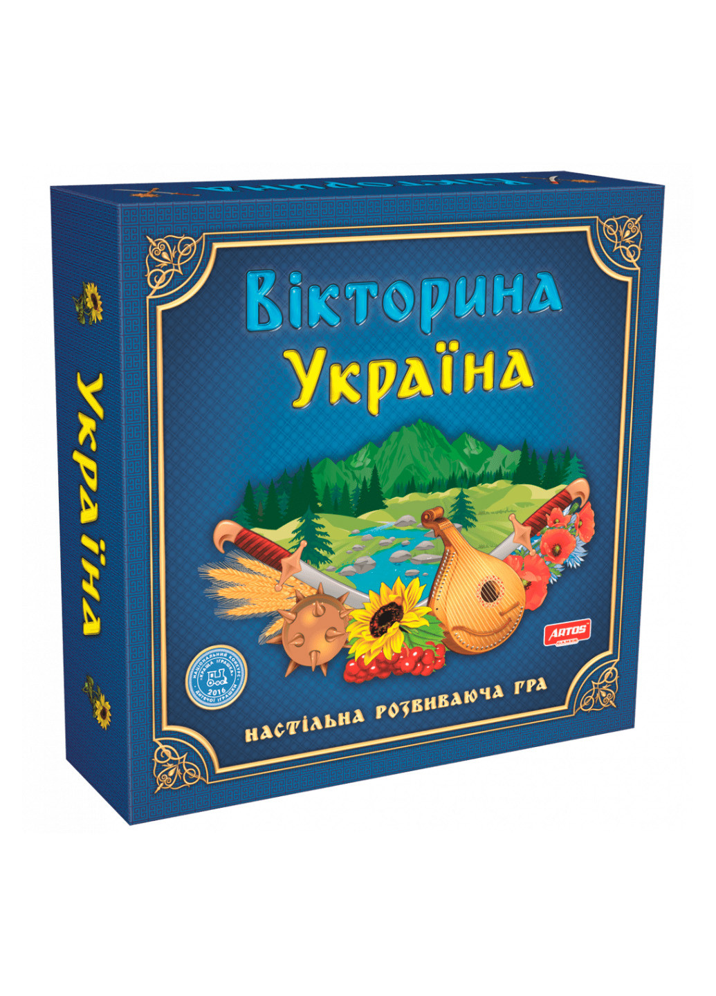 Настольная игра Вікторина Україна Artos Games (212878282)