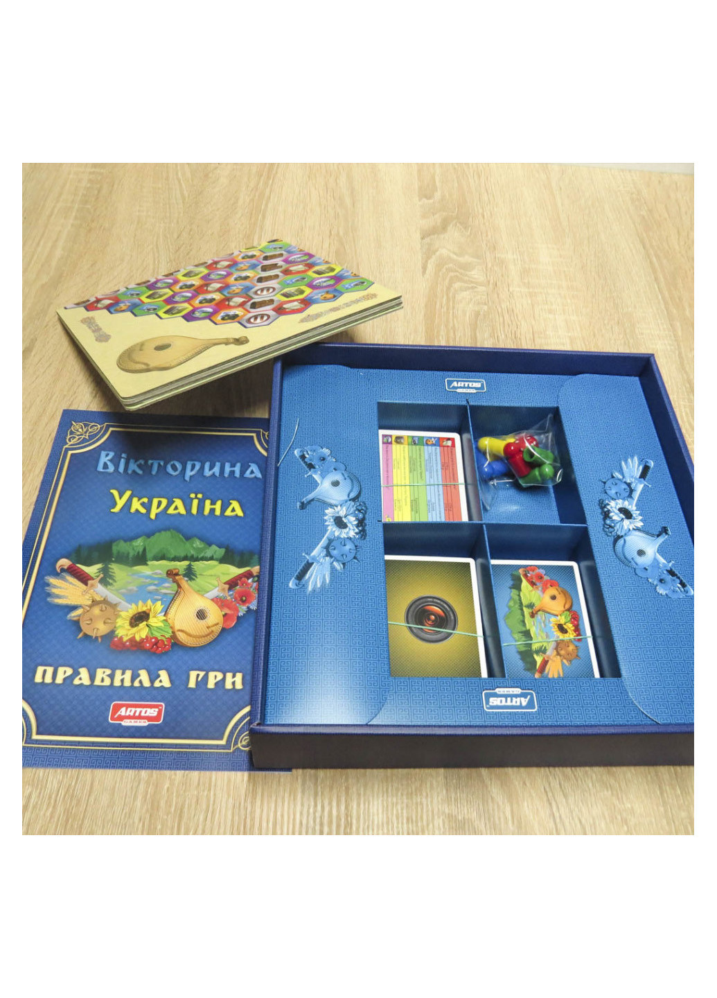 Настільна гра Вікторина Україна Artos Games (212878282)