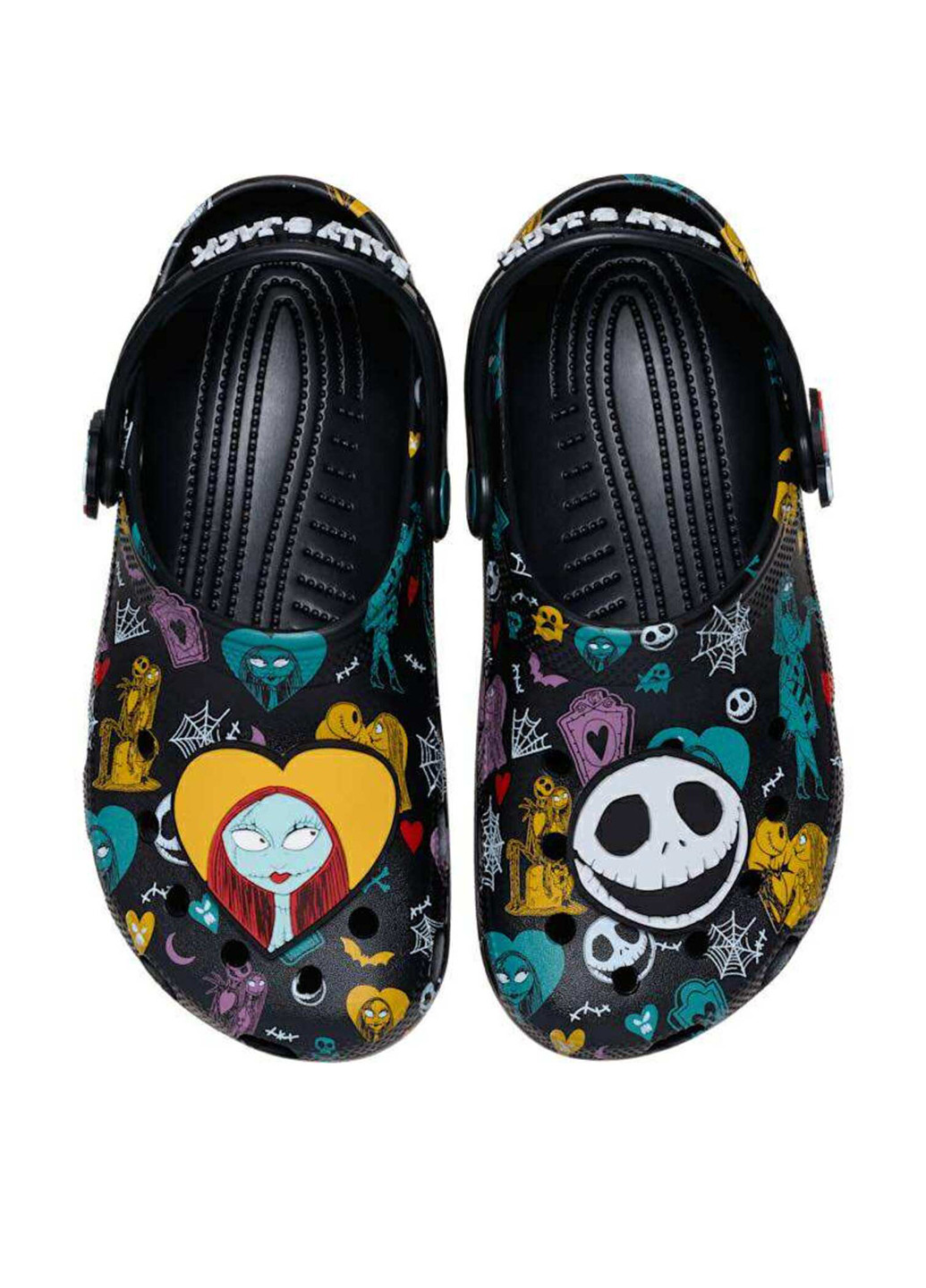 Черные сабо Crocs