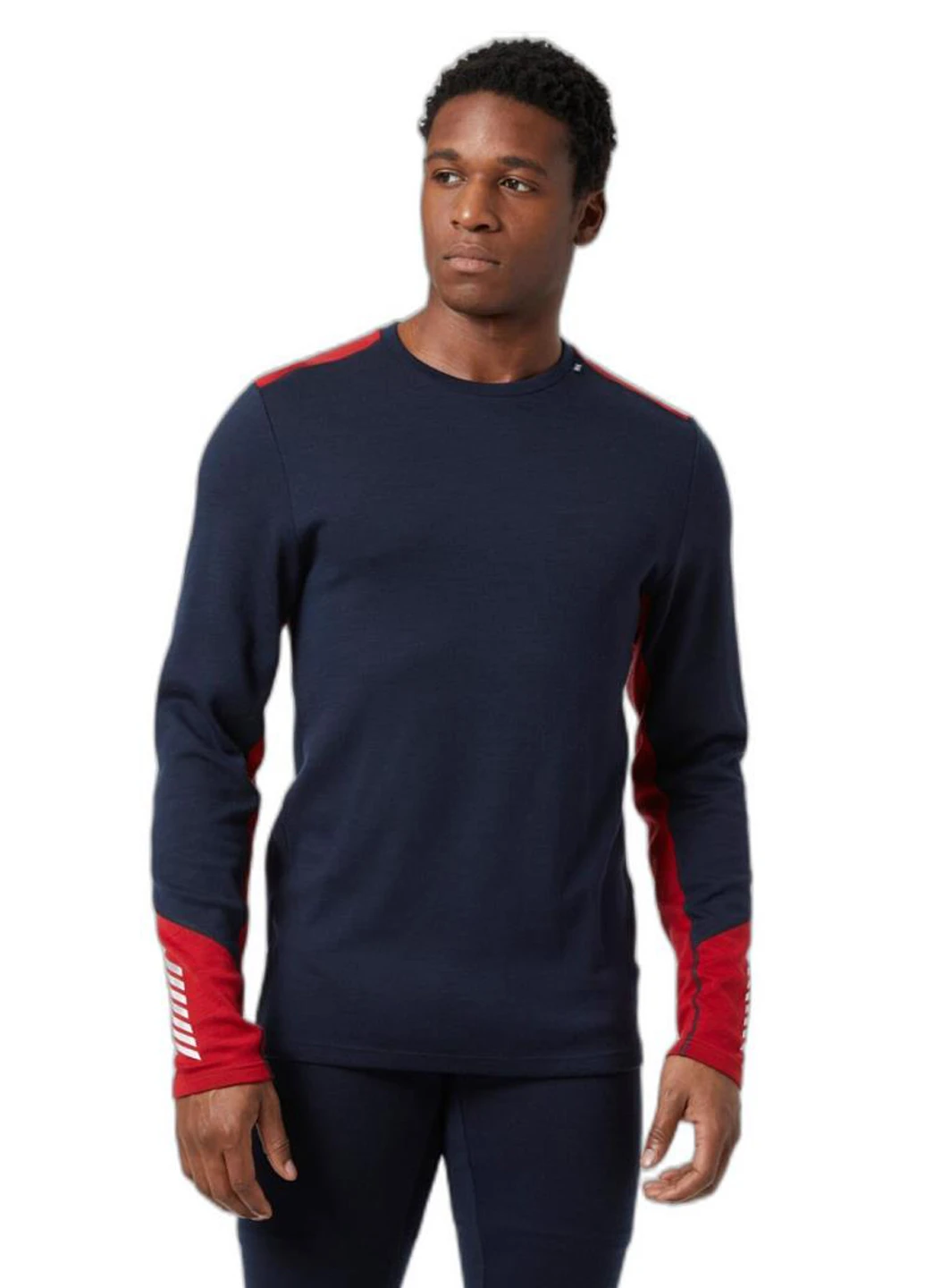 Разноцветный демисезонный спортивный лонгслив Helly Hansen колор блок