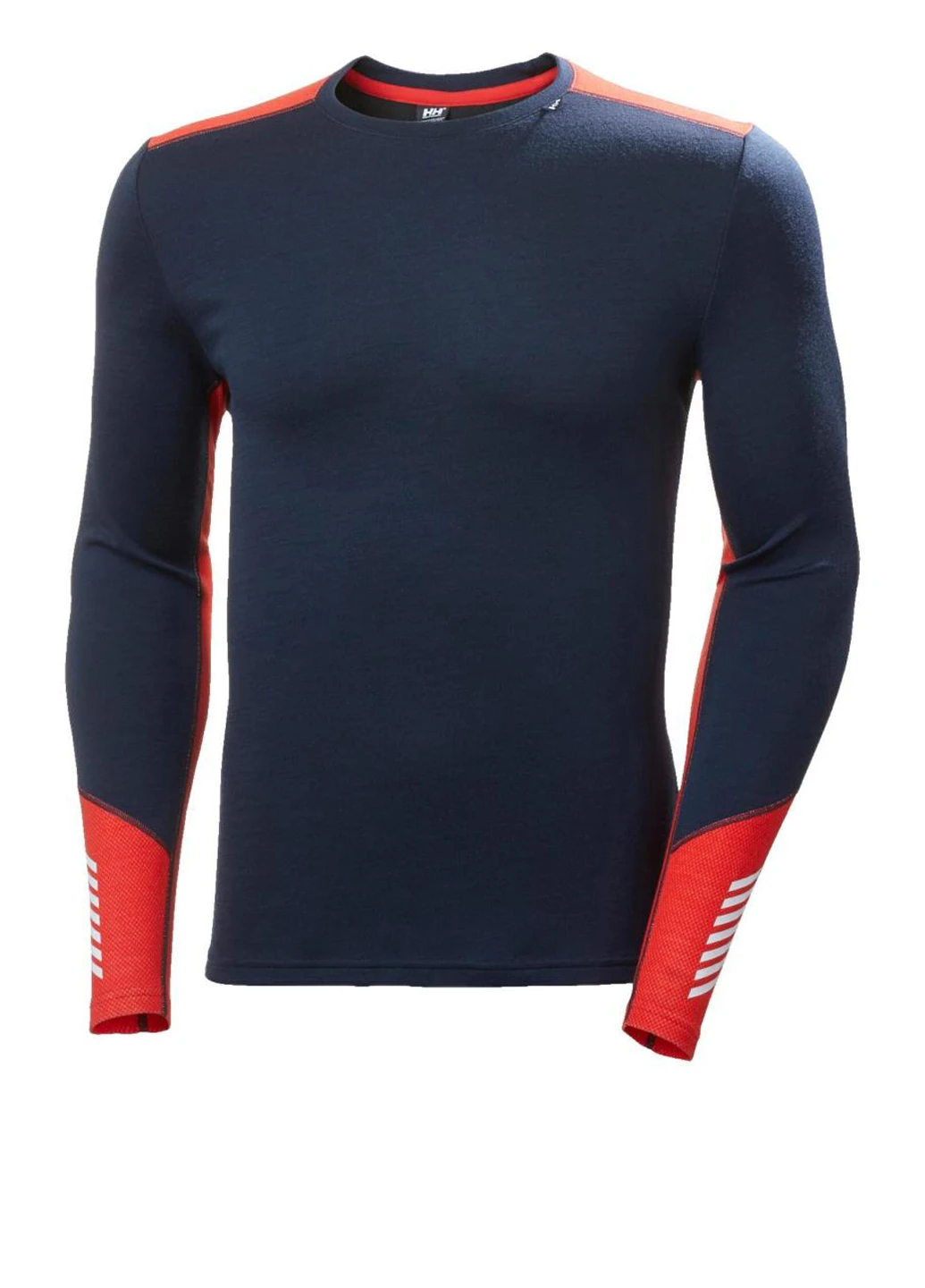 Разноцветный демисезонный спортивный лонгслив Helly Hansen колор блок
