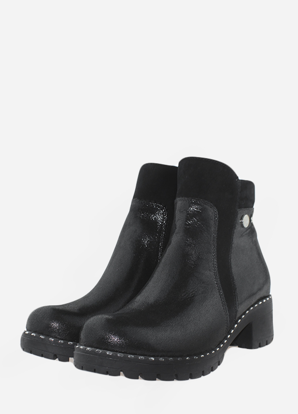 Осенние ботинки r4862 черный Digsi