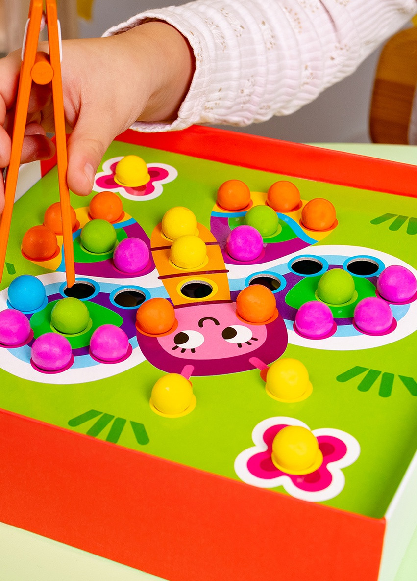 Мозаїка з дерев'яними кульками "Доповни картинку" ZB2002-08 (укр) Vladi toys (255374403)