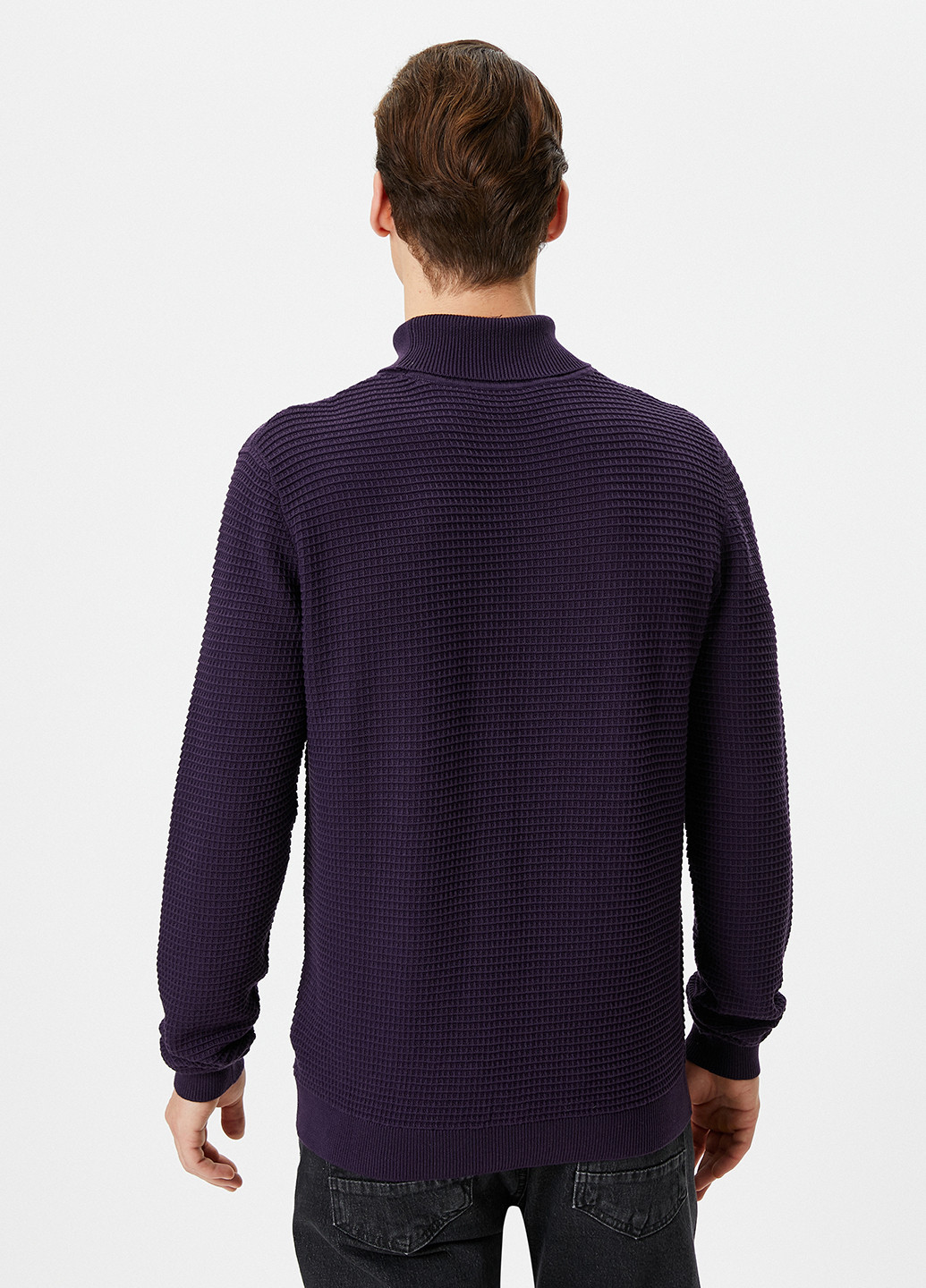 Фіолетовий демісезонний светр KOTON