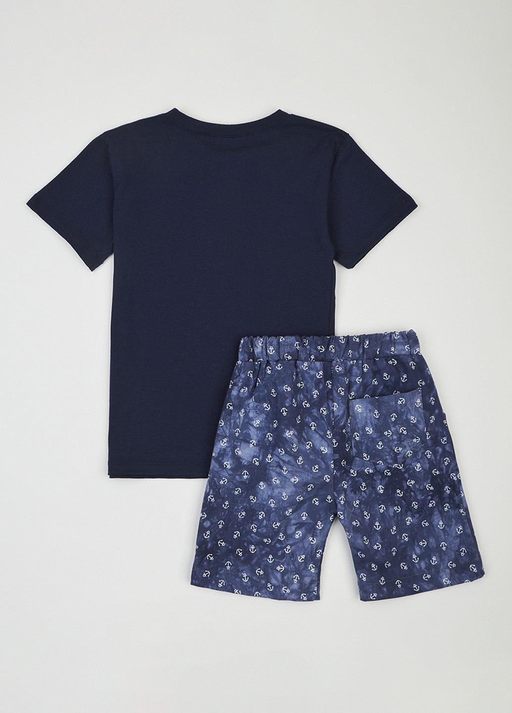 Чорний літній костюм (футболка, шорти) з шортами dexter's